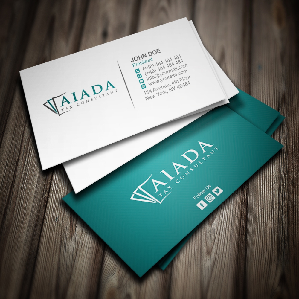 AIADA Tax Consultant logo design by Kindo