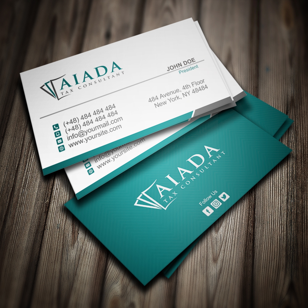 AIADA Tax Consultant logo design by Kindo