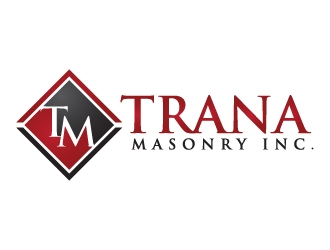 Trana Masonry Inc. logo design by moomoo