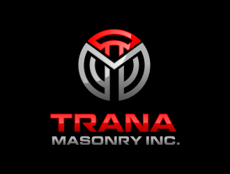Trana Masonry Inc. logo design by mashoodpp