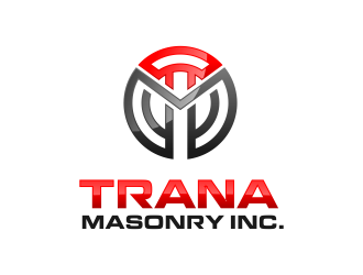 Trana Masonry Inc. logo design by mashoodpp