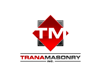 Trana Masonry Inc. logo design by torresace