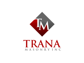 Trana Masonry Inc. logo design by sheilavalencia