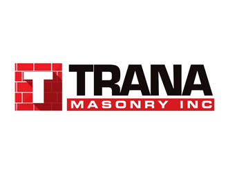 Trana Masonry Inc. logo design by kunejo
