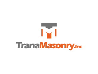 Trana Masonry Inc. logo design by YONK