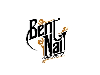 Bent Nail Furniture Co. logo design by Ultimatum