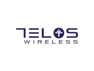 Telos Wireless logo design by jpdesigner