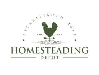 Homesteading Depot /Homesteadingdepot.com logo design by harrysvellas