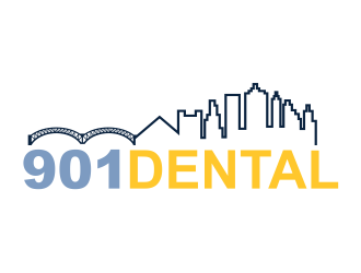 901 Dental logo design by cintoko