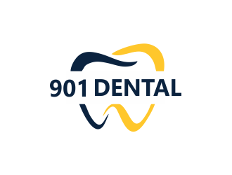 901 Dental logo design by Girly