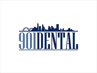 901 Dental logo design by hole