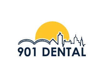 901 Dental logo design by serprimero