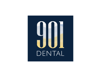 901 Dental logo design by mikael