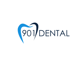 901 Dental logo design by serprimero