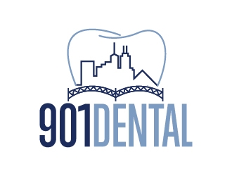 901 Dental logo design by moomoo