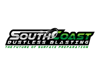 SouthCoast Dustless Blasting logo design by evdesign
