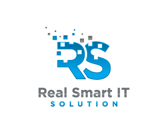 REAL SMART IT SOLUTION LLC logo design by torresace