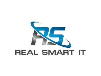 REAL SMART IT SOLUTION LLC logo design by kopipanas