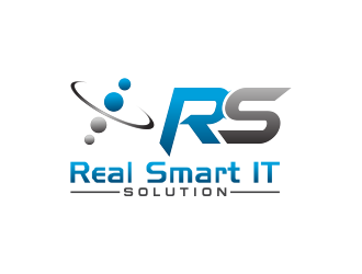 REAL SMART IT SOLUTION LLC logo design by kopipanas
