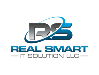 REAL SMART IT SOLUTION LLC logo design by kunejo