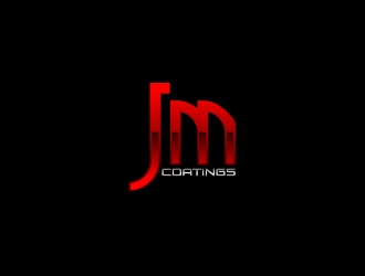 JM Coatings logo design by shernievz
