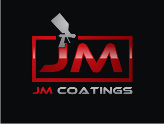 JM Coatings logo design by Franky.