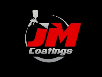 JM Coatings logo design by ElonStark