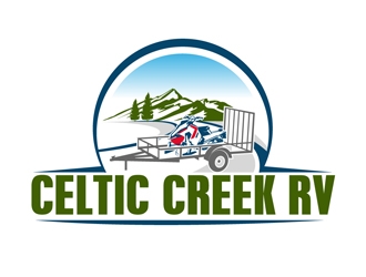 Celtic Creek RV logo design by DreamLogoDesign