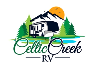 Celtic Creek RV logo design by DreamLogoDesign