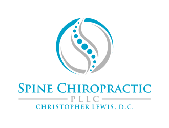 Spine Chiropractic is my Doing business as for marketing.  On my business cards and letter head I want Spine Chiropractic, PLLC.  Christopher Lewis, D.C. logo design by cintoko