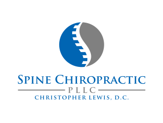 Spine Chiropractic is my Doing business as for marketing.  On my business cards and letter head I want Spine Chiropractic, PLLC.  Christopher Lewis, D.C. logo design by cintoko