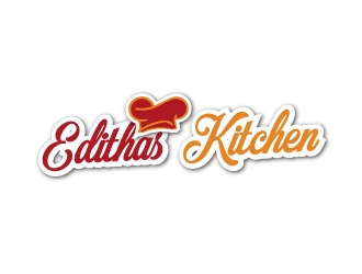 Editha's Kitchen logo design by samuraiXcreations