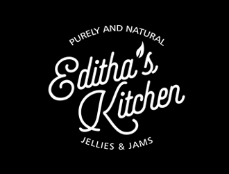 Editha's Kitchen logo design by ingepro