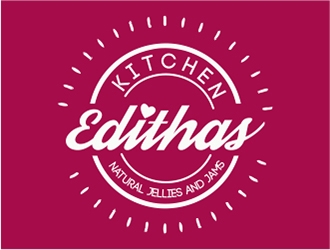 Editha's Kitchen logo design by nikkiblue