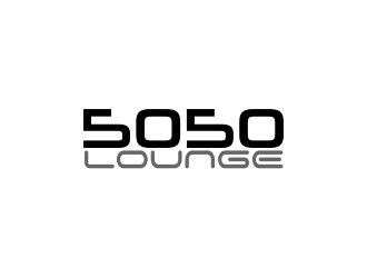 5050 Lounge  logo design by oke2angconcept