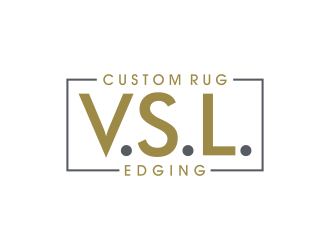 V.S.L. Custom Rug Edging logo design by IrvanB