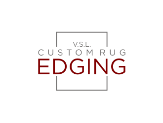 V.S.L. Custom Rug Edging logo design by agil