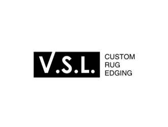 V.S.L. Custom Rug Edging logo design by sheilavalencia