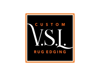 V.S.L. Custom Rug Edging logo design by excelentlogo