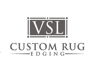 V.S.L. Custom Rug Edging logo design by abss