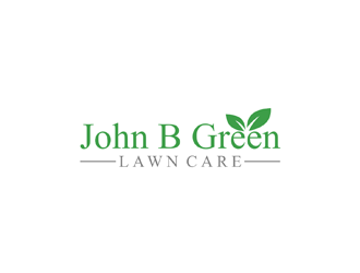 John B Green Lawn Care logo design by johana