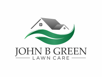 John B Green Lawn Care logo design by MagnetDesign