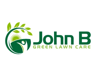 John B Green Lawn Care logo design by Dawnxisoul393