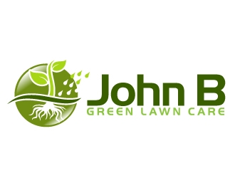 John B Green Lawn Care logo design by Dawnxisoul393