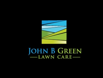 John B Green Lawn Care logo design by Conception