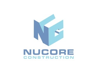 Nucore Construction logo design by bricton