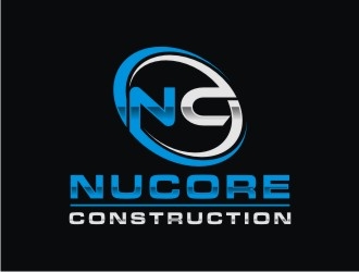 Nucore Construction logo design by bricton