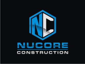 Nucore Construction logo design by bricton