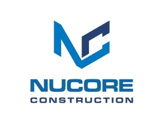 Nucore Construction logo design by savana