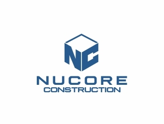 Nucore Construction logo design by wibowo